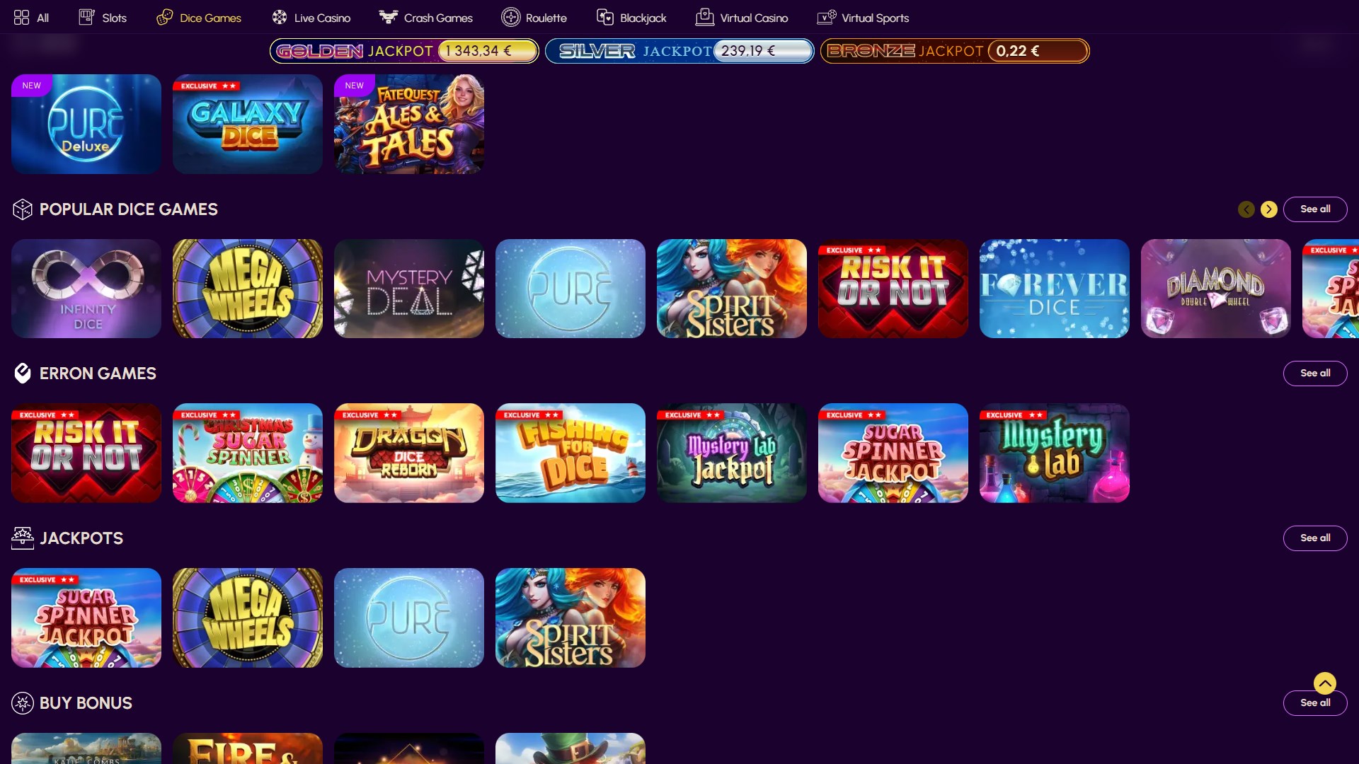 Fortuna Casino screenshot 3