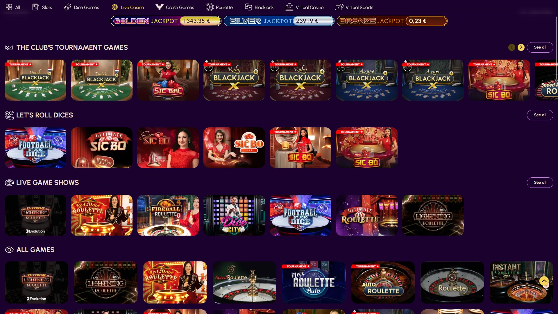 Fortuna Casino screenshot 4